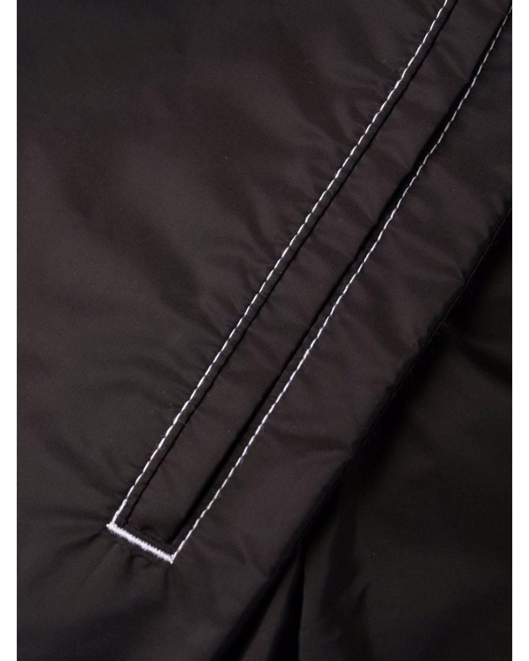 Prada Black Logo Swim Shorts for men