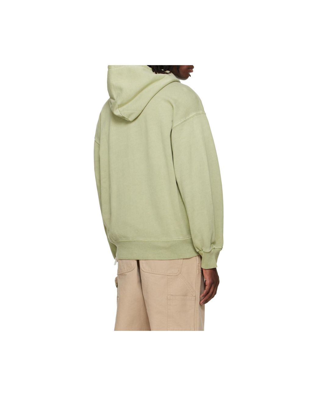Carhartt Green Nelson Zip-Up Hoodie for men