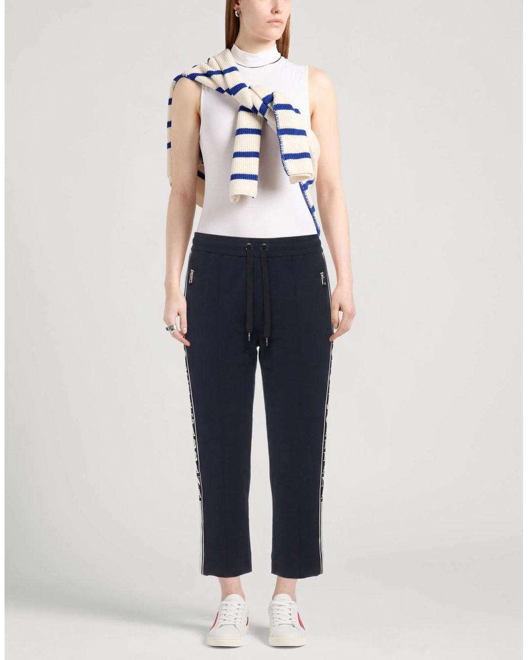 Dolce & Gabbana Blue Casual Trousers