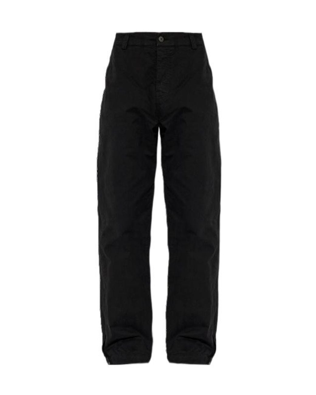 Off-White c/o Virgil Abloh Black Racing Staff Gabardine Pants for men