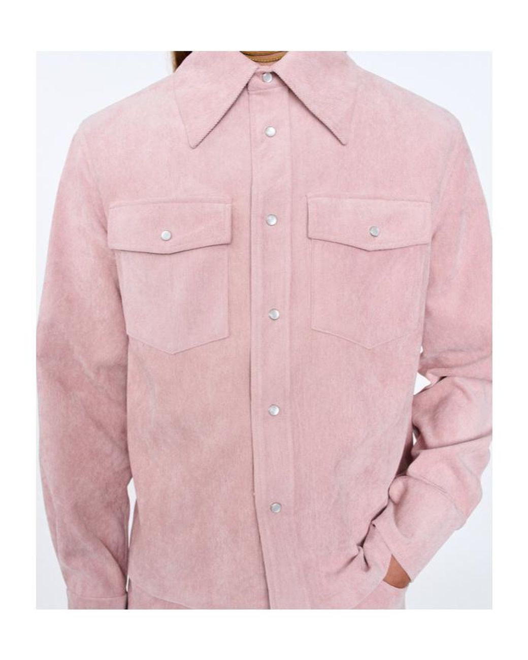 Séfr Pink Long Sleeve Shirt for men
