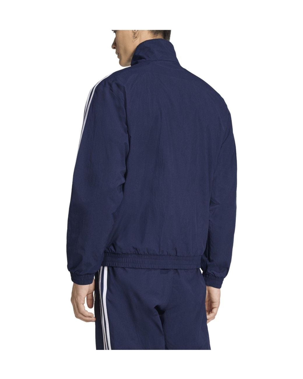 Adidas Originals Blue Classic Trefoil Jacket for men