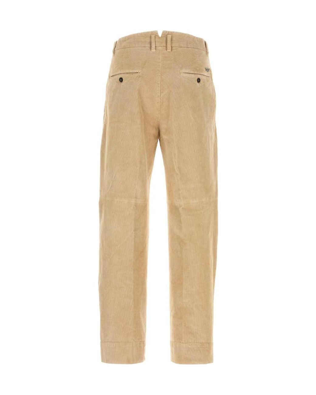 DSquared² Natural Straight-Leg Corduroy Trousers for men