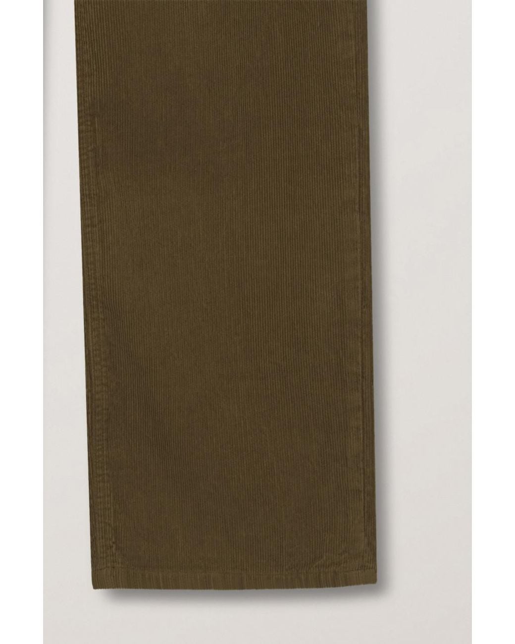 DUNST Green Casual Trousers With Belt Loops