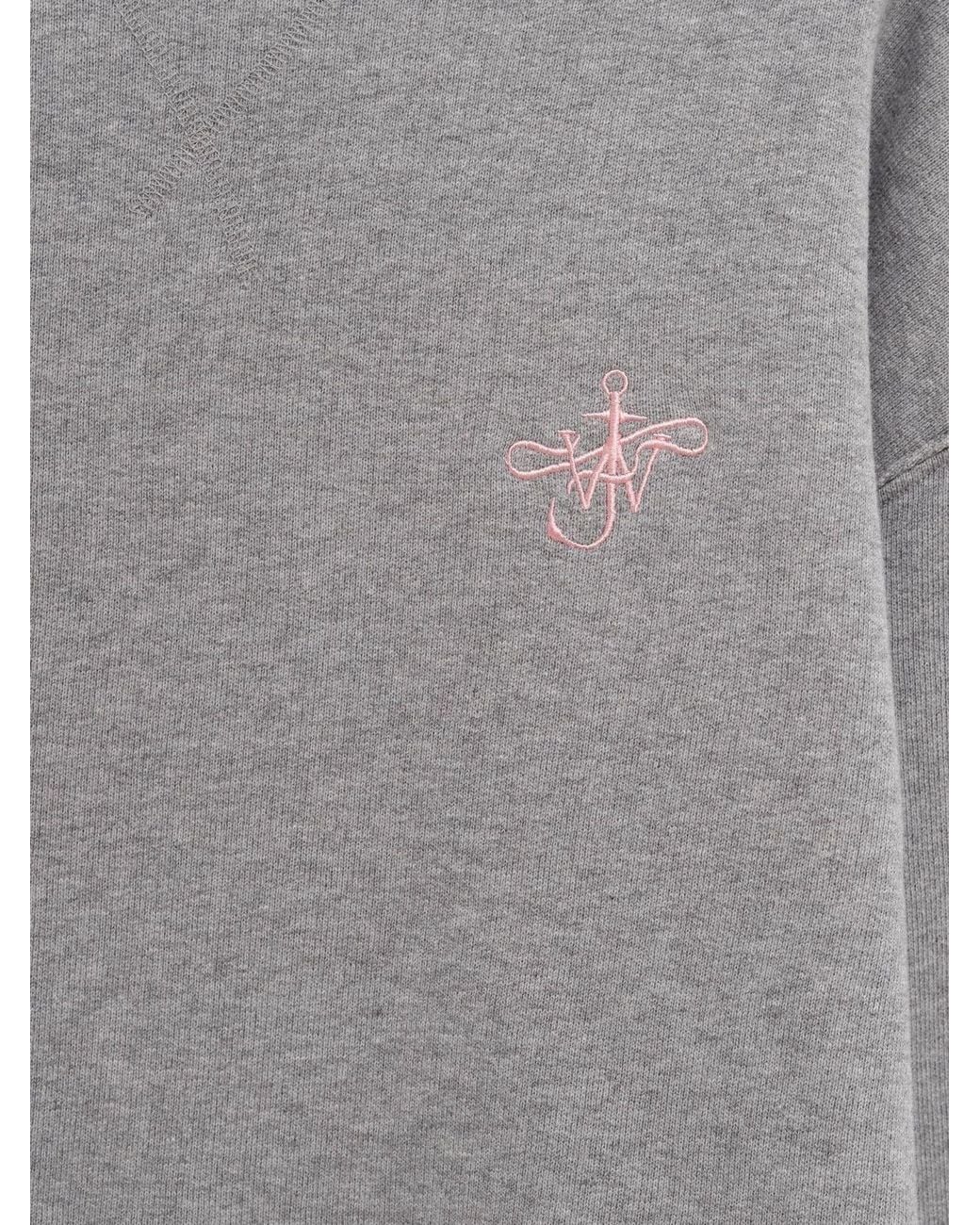 J.W. Anderson White Jw Anderson Ribbon Anchor Sweatshirt for men