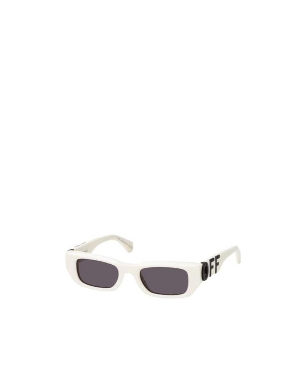 Off-White c/o Virgil Abloh White Logo Sunglasses for men
