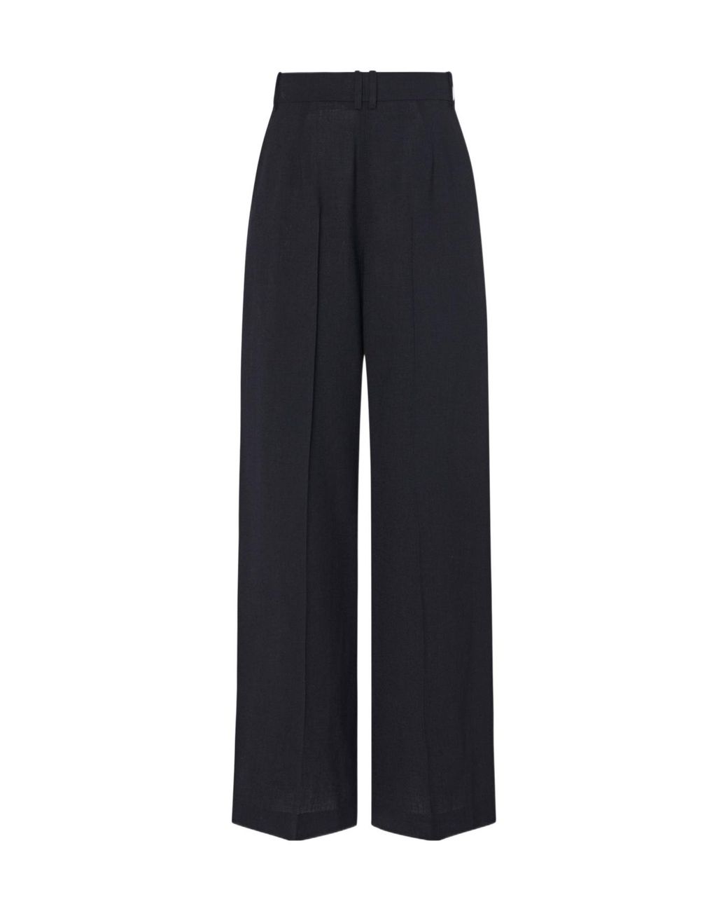 The Row Blue Antone Freshly Cut Wool Casual Pants