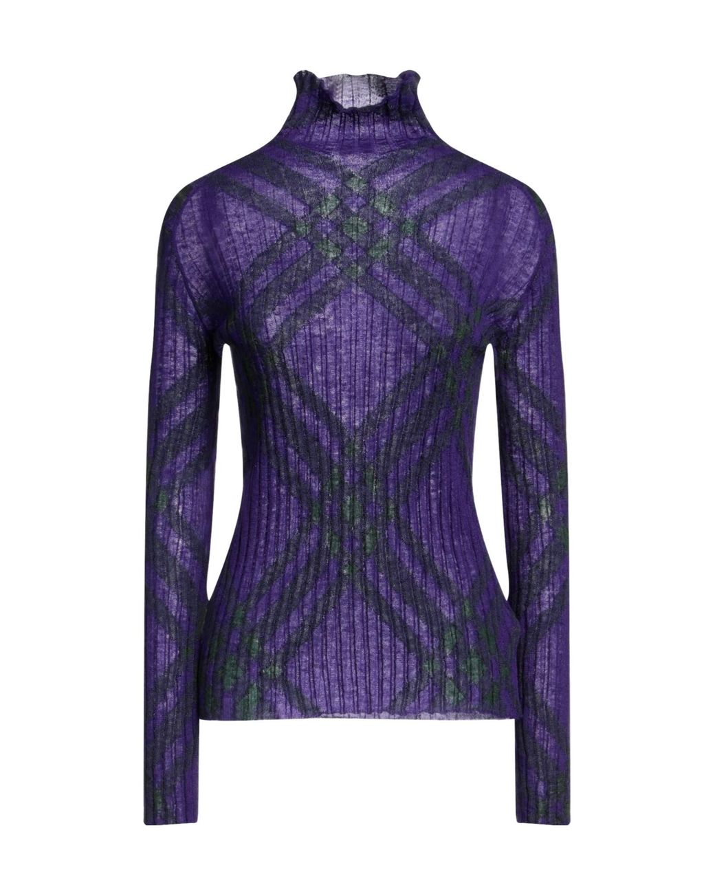 Burberry Blue Polo Necks