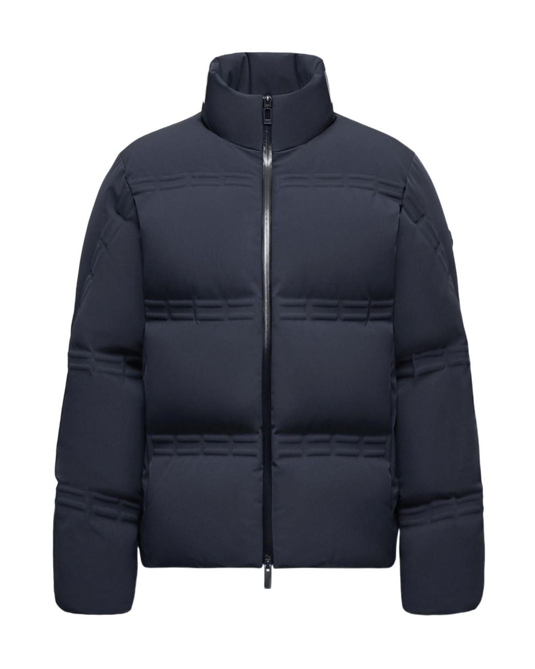 Moncler Blue X Aap Rocky Rally Short Down Jacket for men