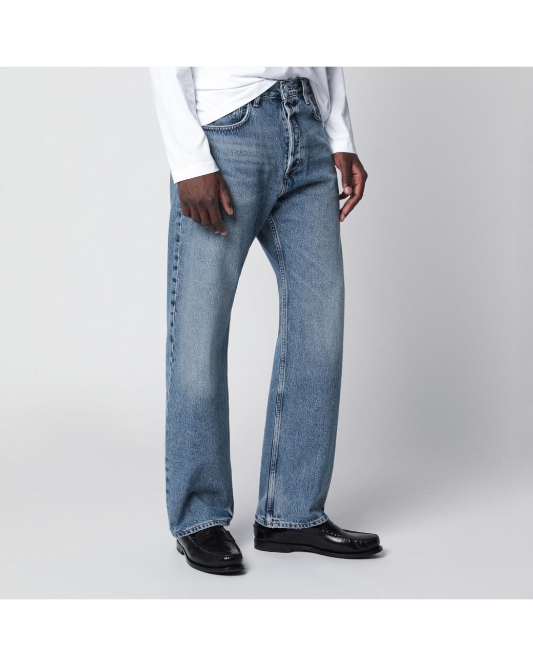 Agolde Blue Friction Jeans for men