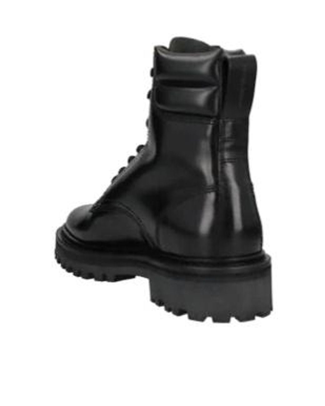 Isabel Marant Black Platform Sole Martin Boots