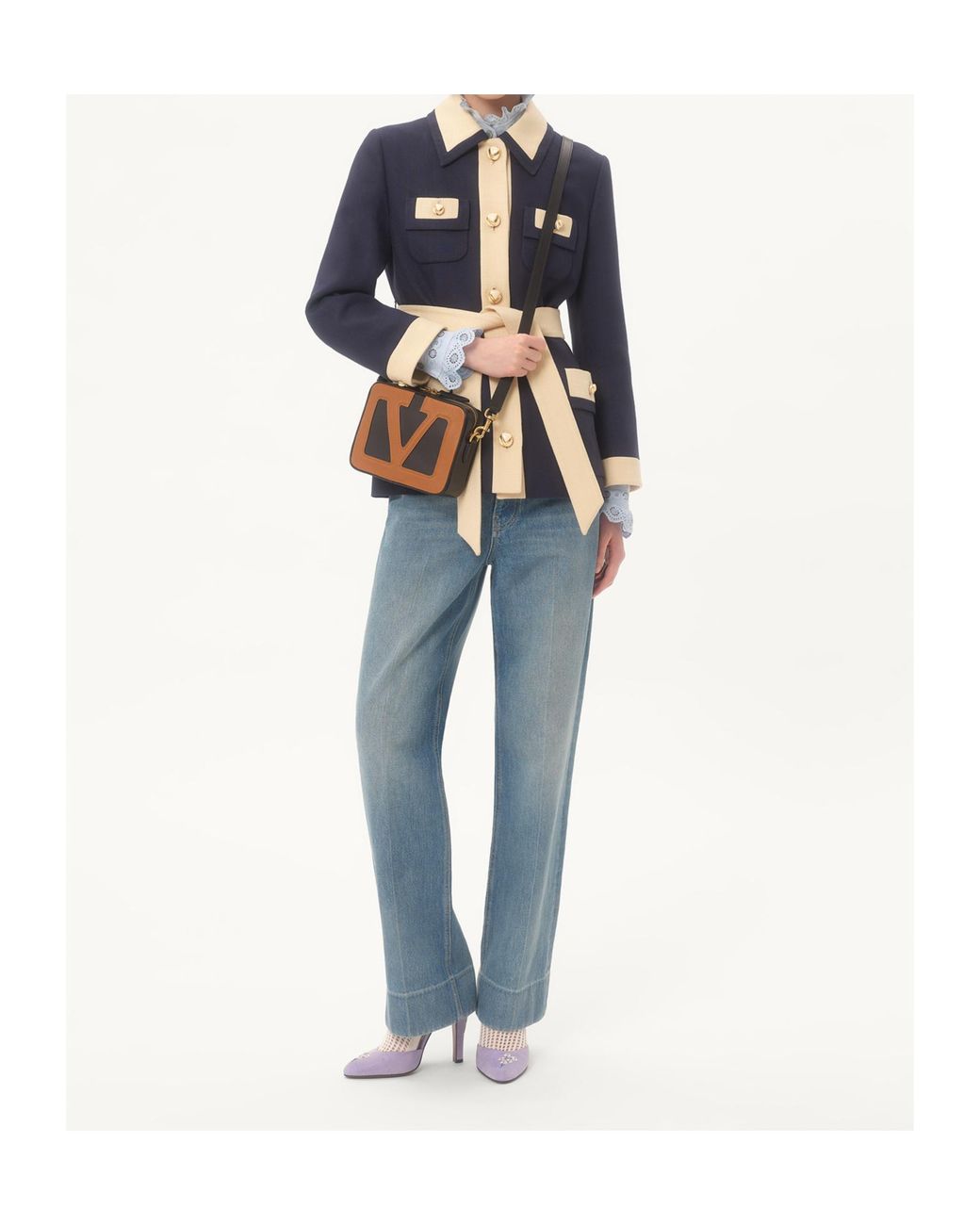 Valentino Blue Caban