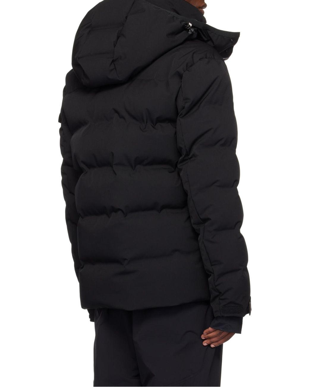 Moncler Black Montgetech Down Jacket for men