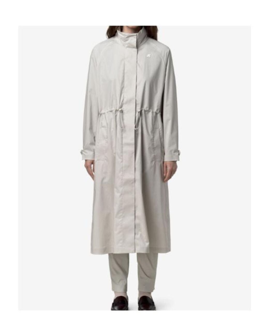 K-Way Gray Barbrein Cotton 3Layers Af