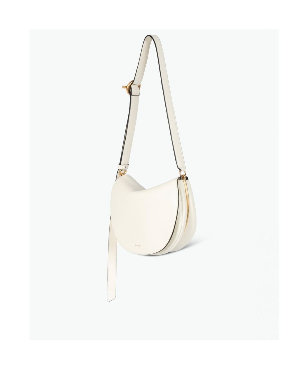 Wandler Natural Flap Shoulder Bag