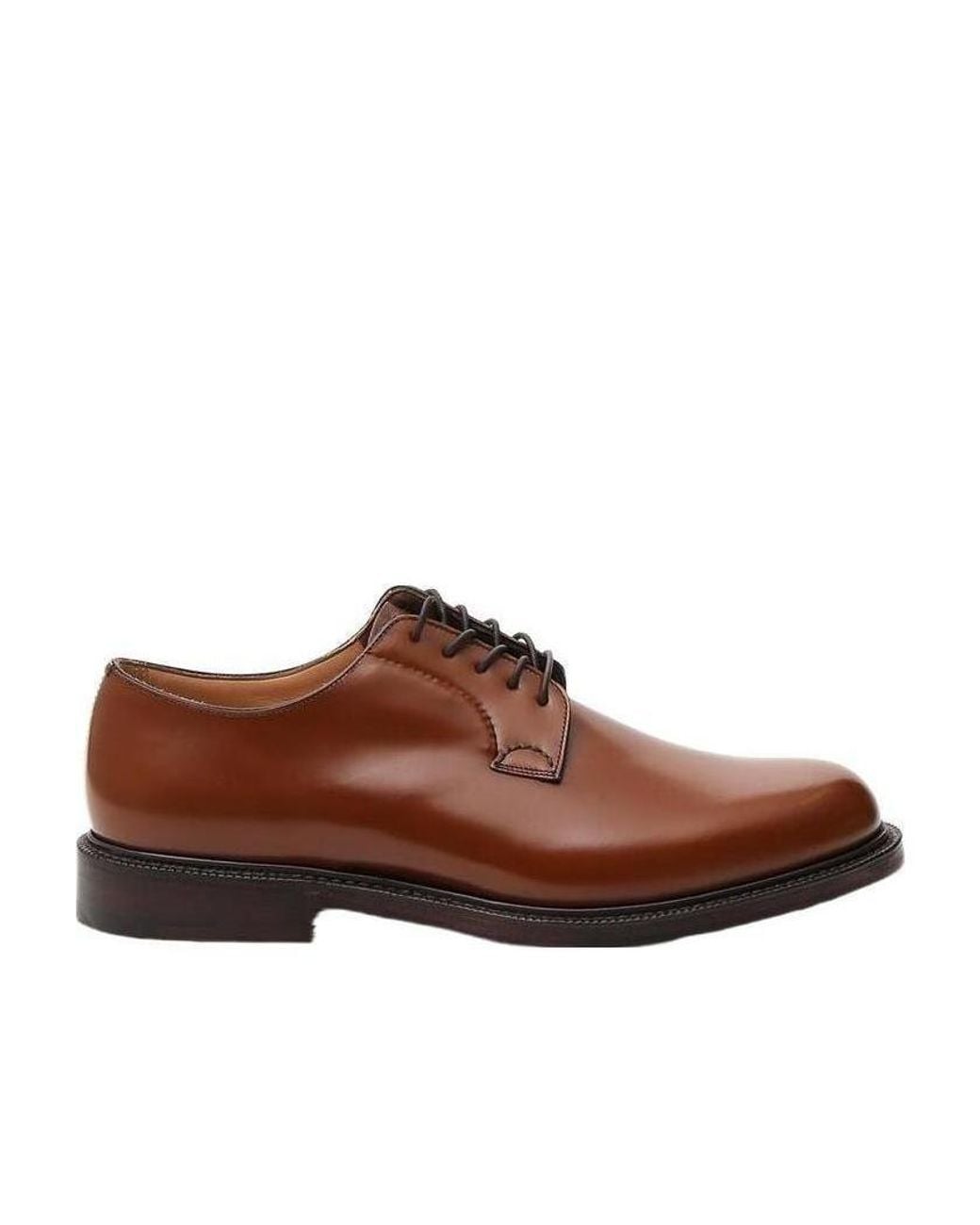 Church's Brown Shannon Derby Shoes for men