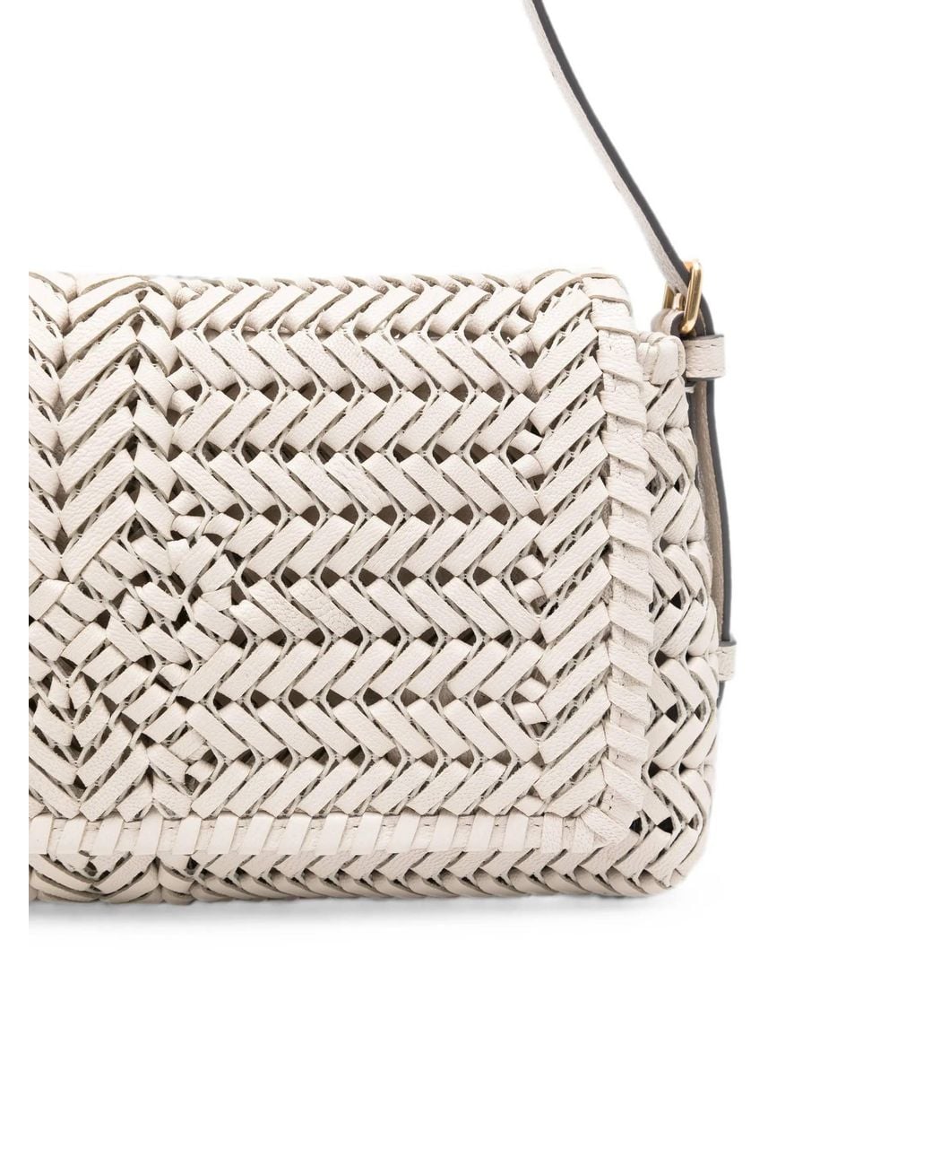 Anya Hindmarch White Neeson Shoulder Bag