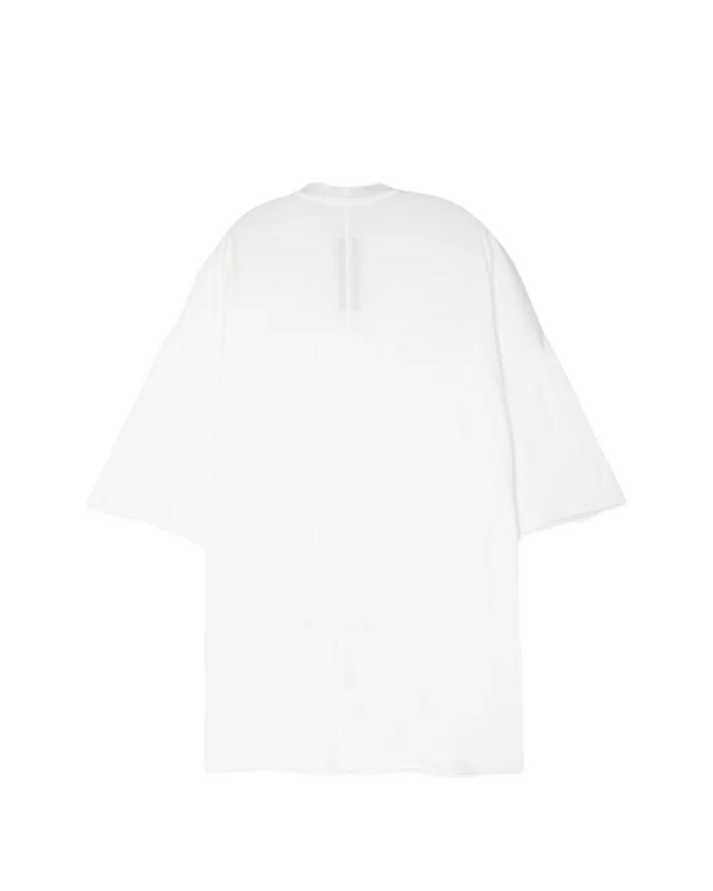 Rick Owens White Short-Sleeve Print T-Shirt for men