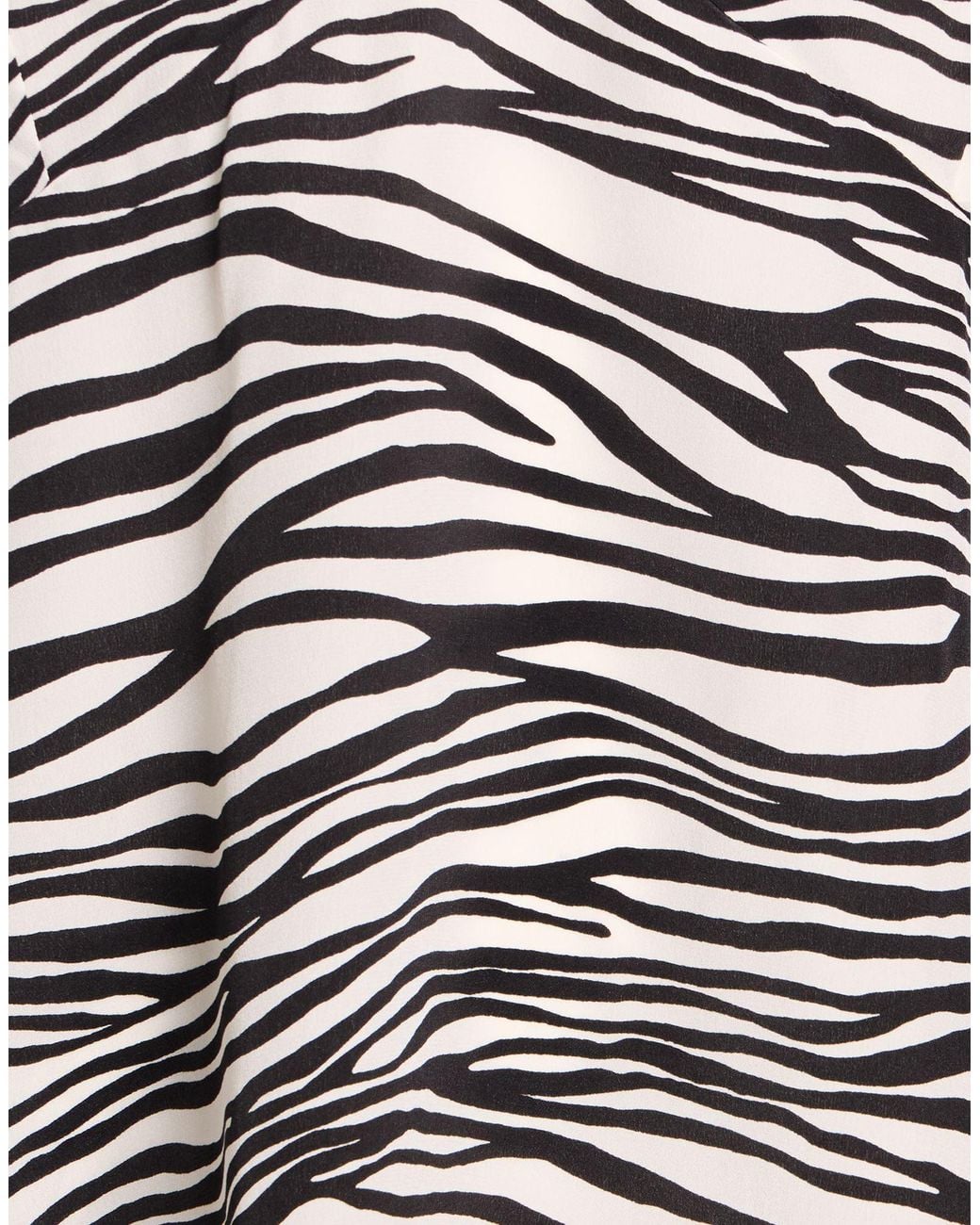 Max Mara White Sexy Zebra-Print Camisole