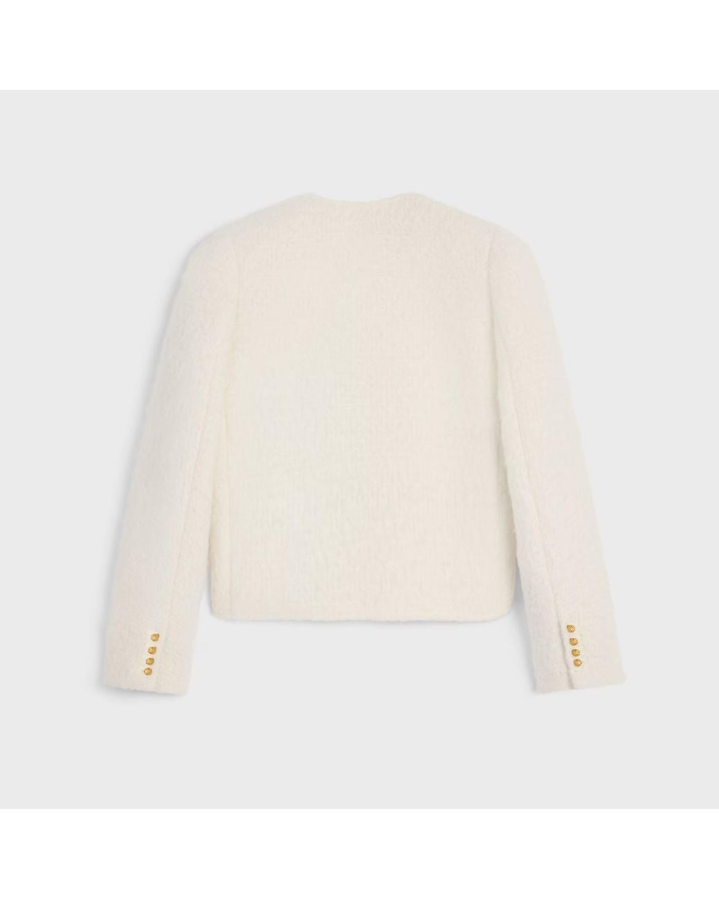 Céline White Icone Jacket