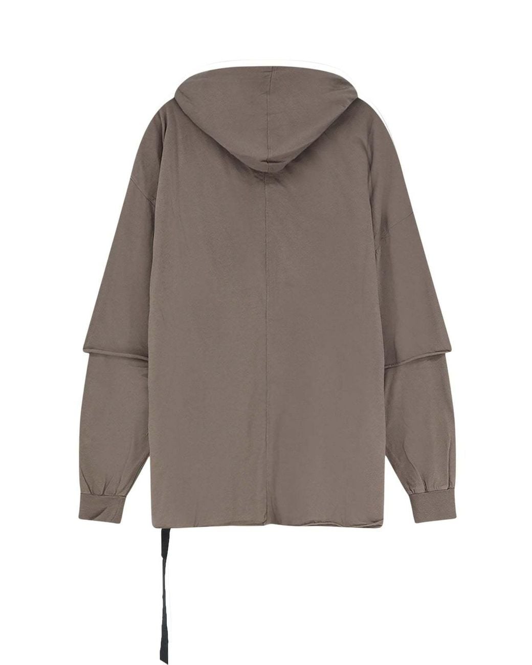 Rick Owens Brown Tommy Hustle Drawstring Sweatshirt for men