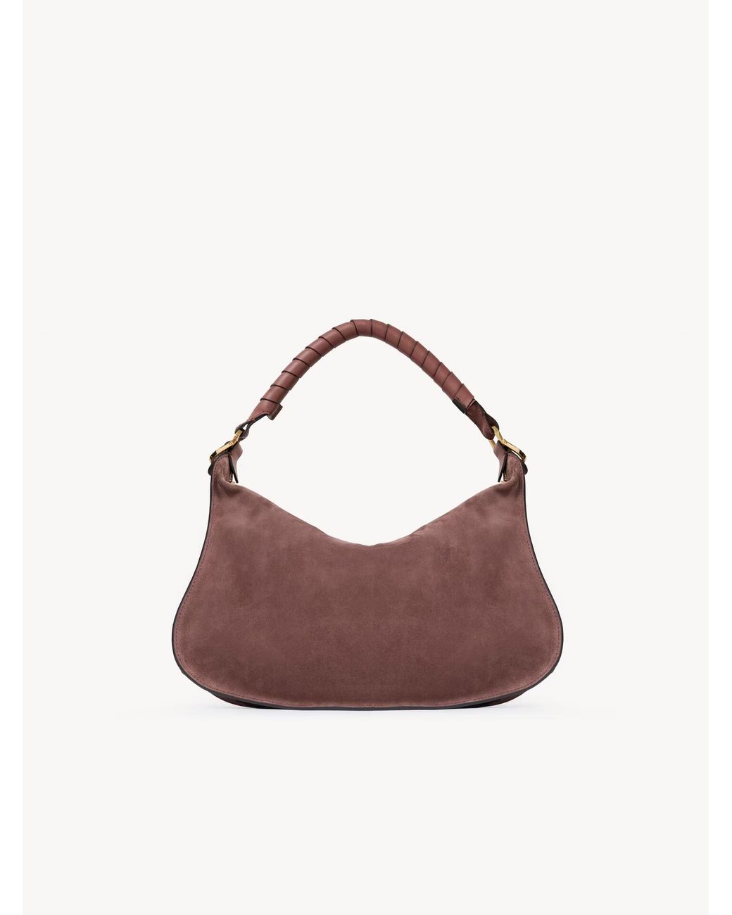 Chloé Brown Chloé Small Marcie Shoulder Bag