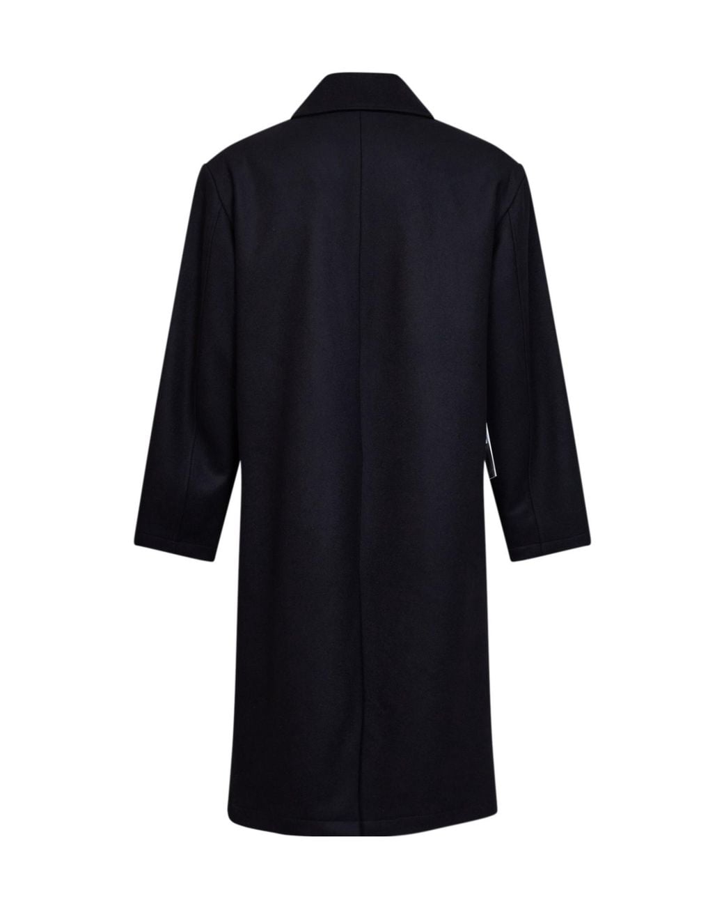 Costumein Blue Plaxy Single-Breasted Coat for men
