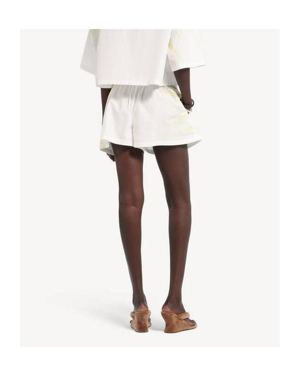 Balenciaga Natural Extreme Tie Dye A-Line Boxer Shorts