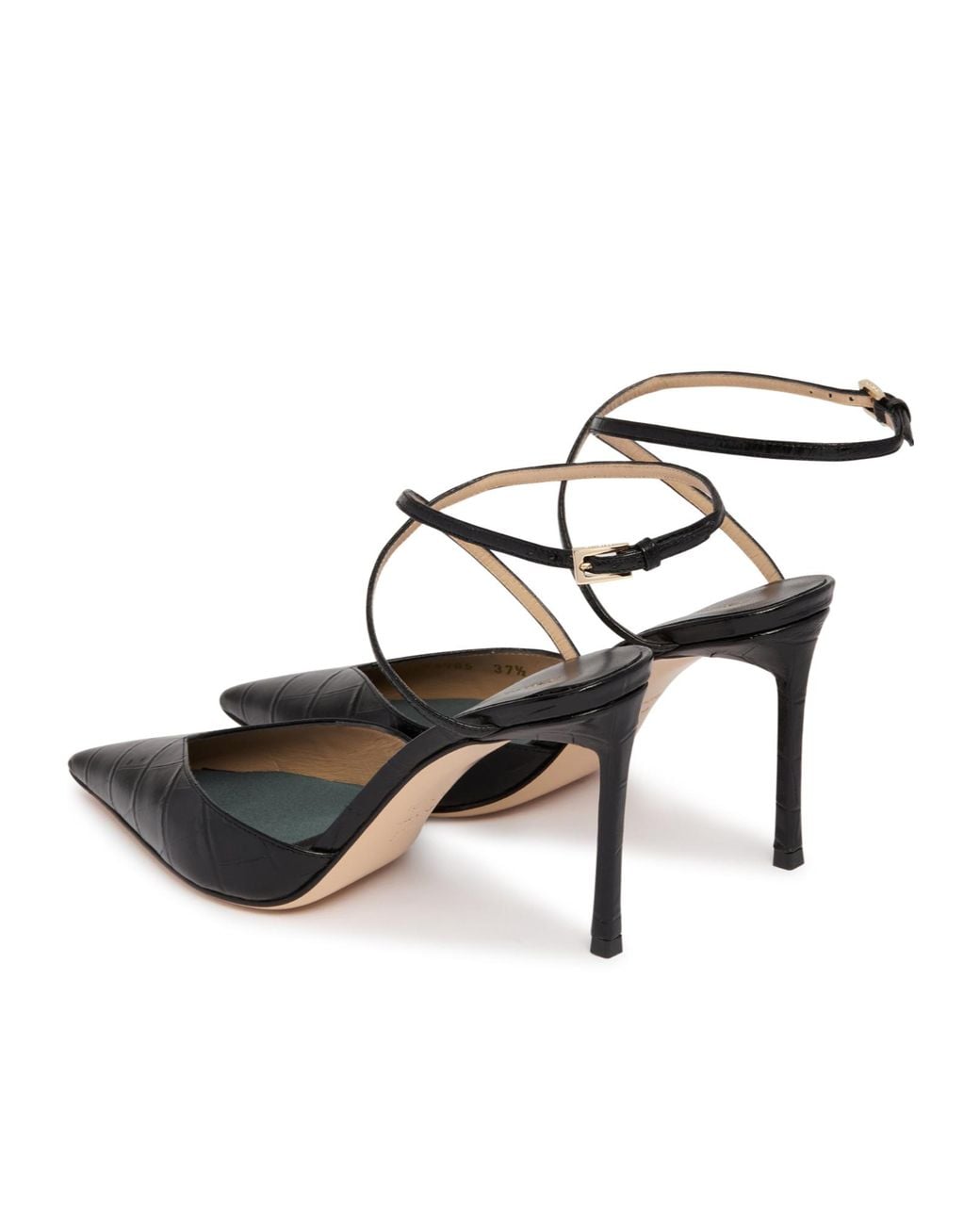 Tom Ford Black Pointed Toe Heeled Pumps
