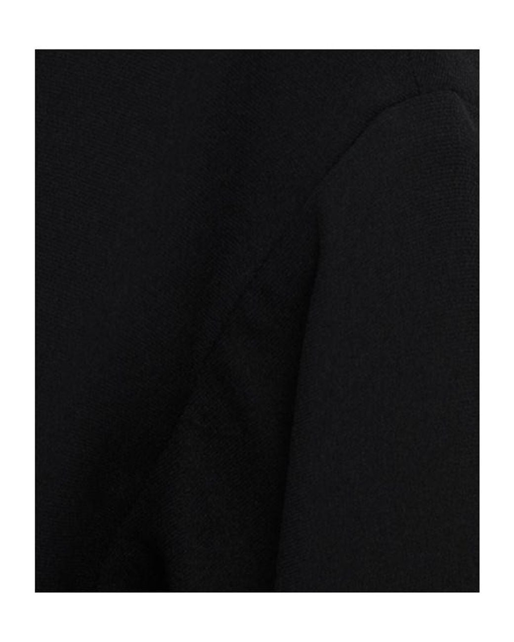The Row Black Bastira Crepe Georgette Silk Top