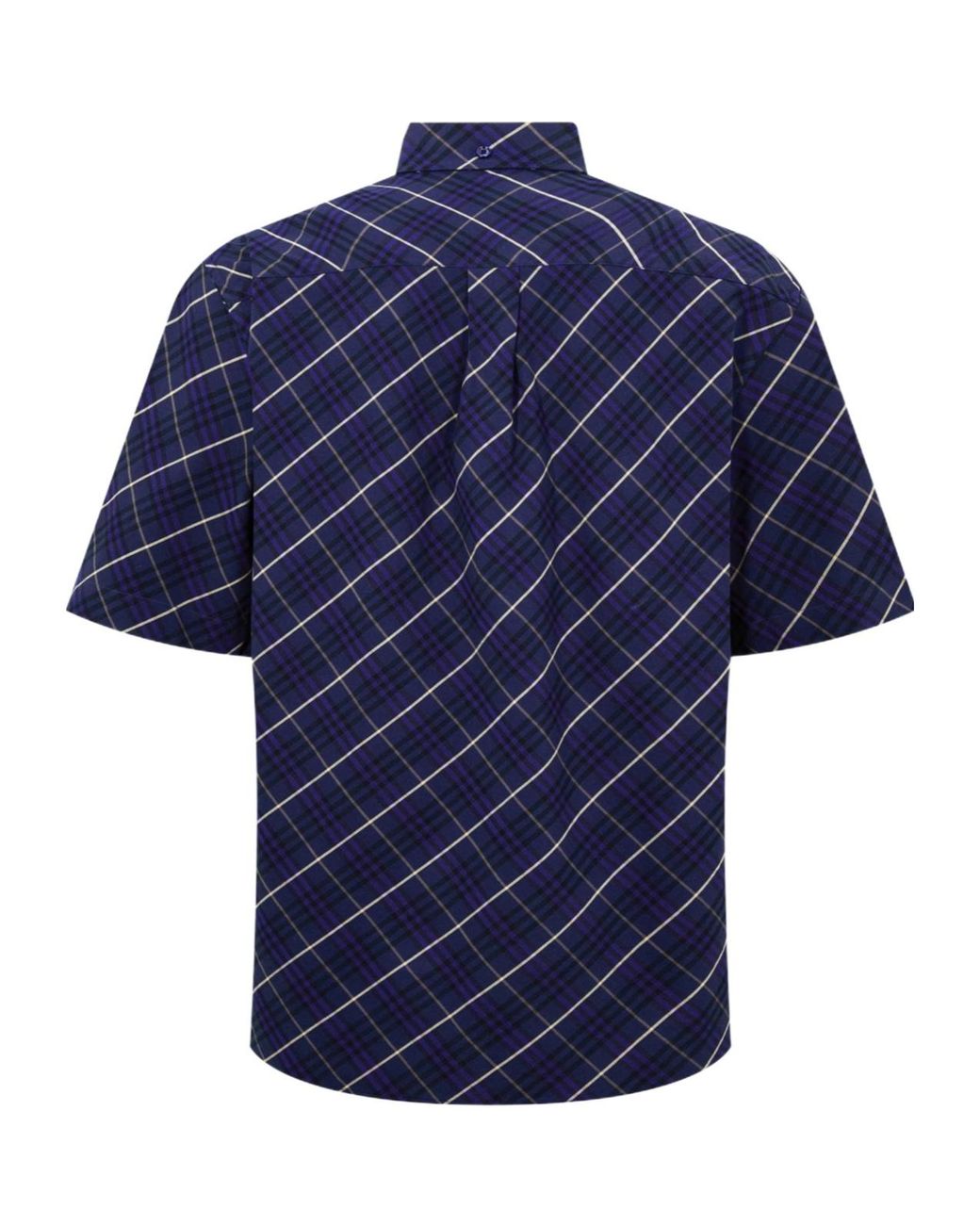 Burberry Blue Logo Shirt for men