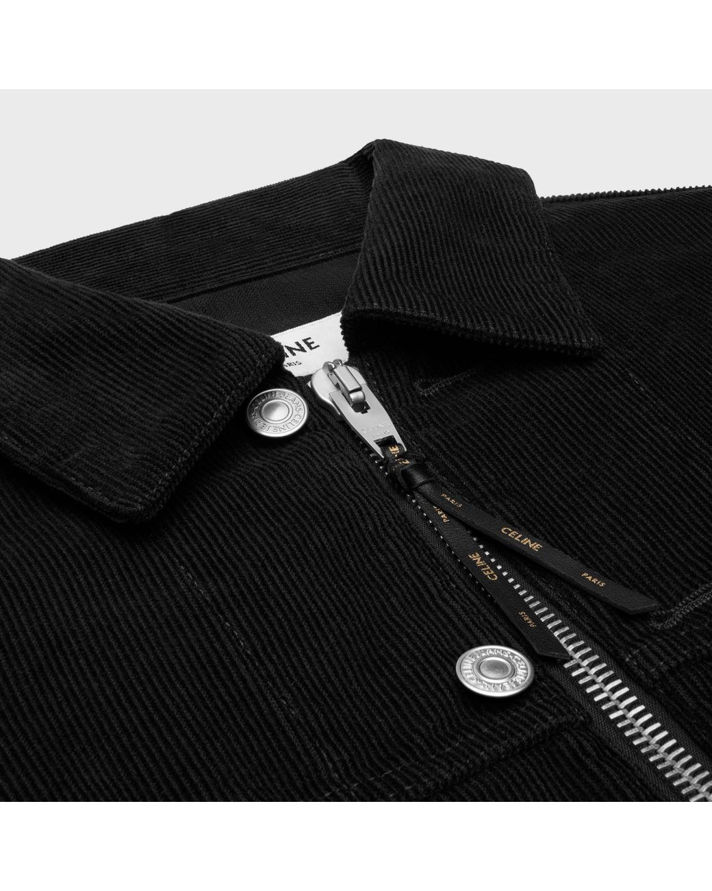 Céline Black Trucker Jacket