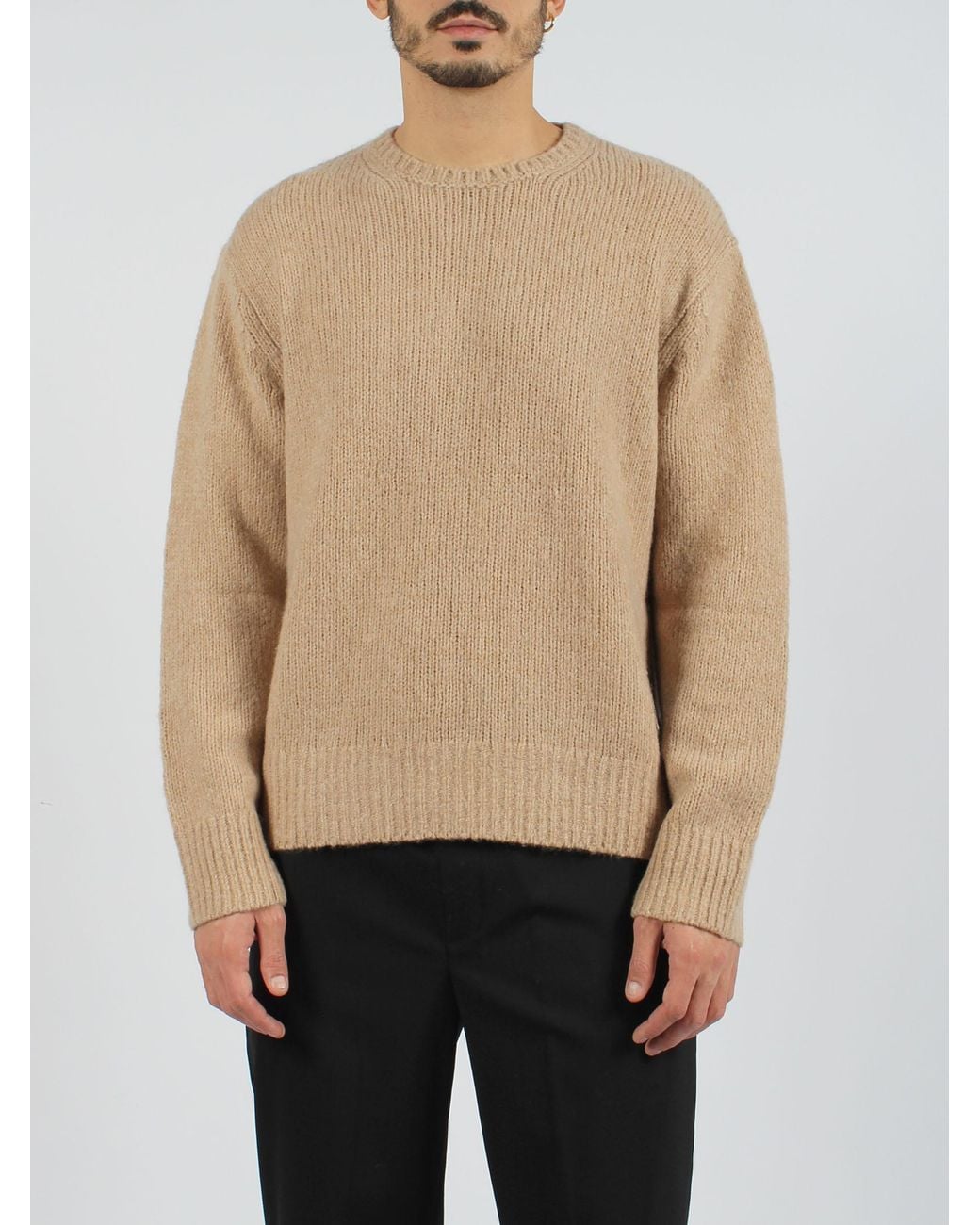 Neil Barrett Brown Long-Sleeved Sweater for men