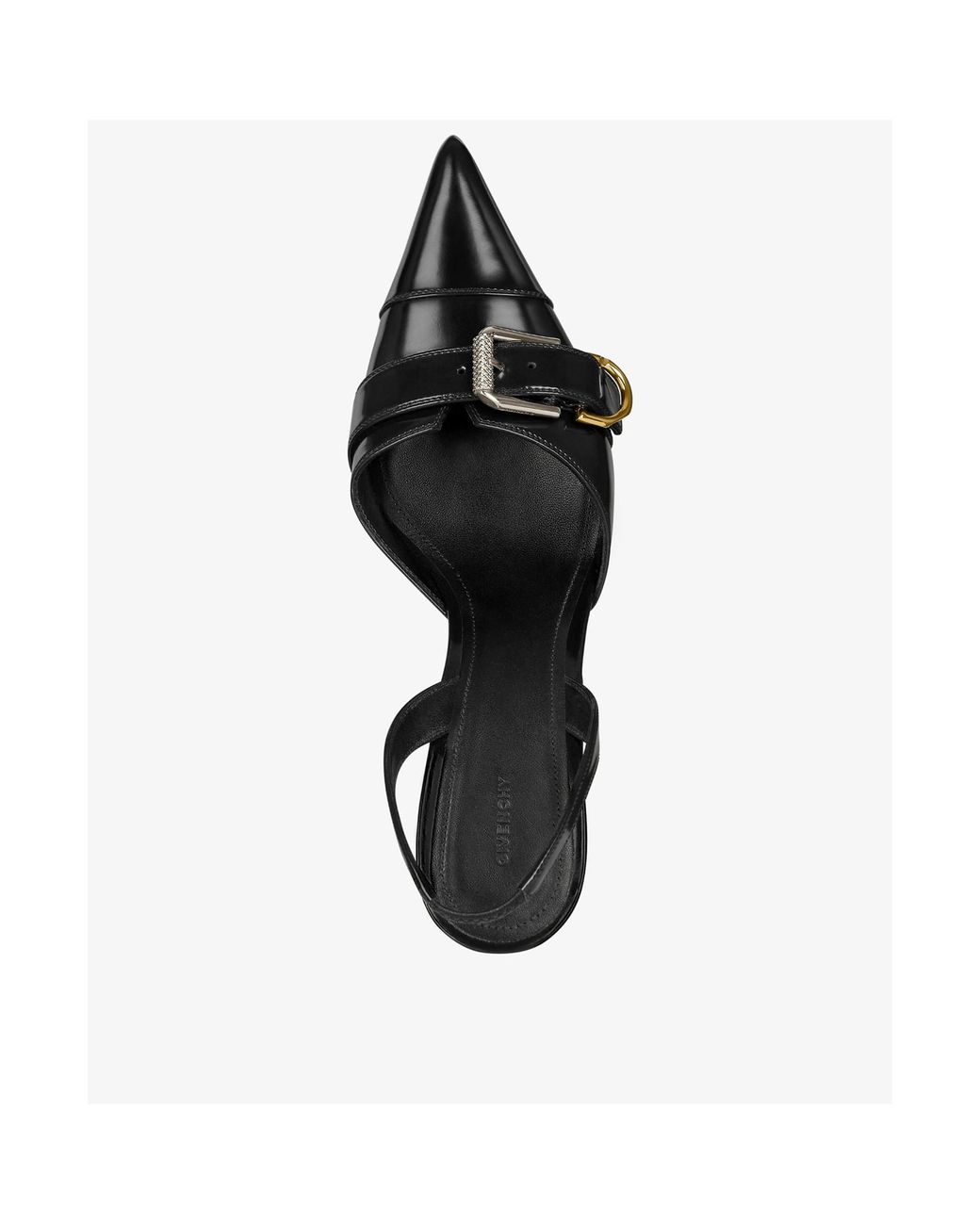 Givenchy Black Voyou Slingback Pumps