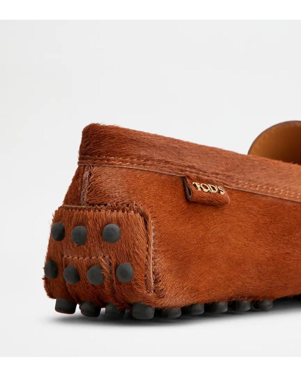 Tod's Brown Gommino Loafers