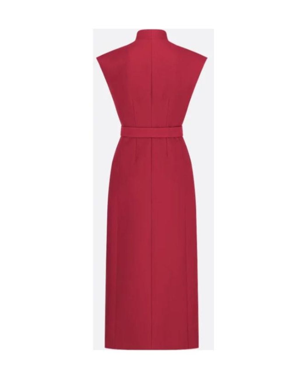 Dior Red Mid-Length Blazer Dress