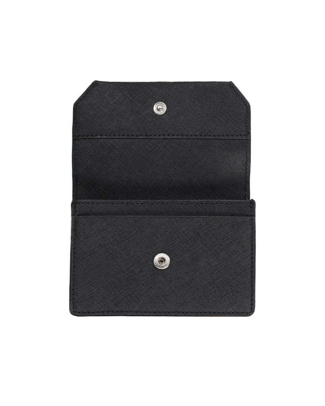 Vivienne Westwood Black Orb Plaque Wallet