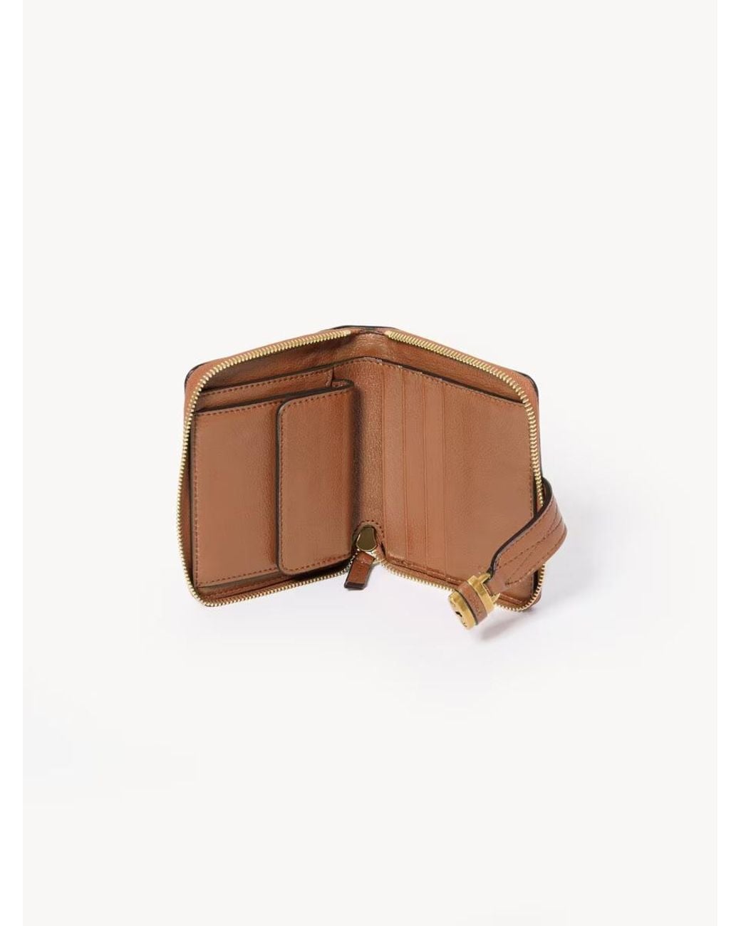 Chloé Brown Chloé Medium Paddington Wallet