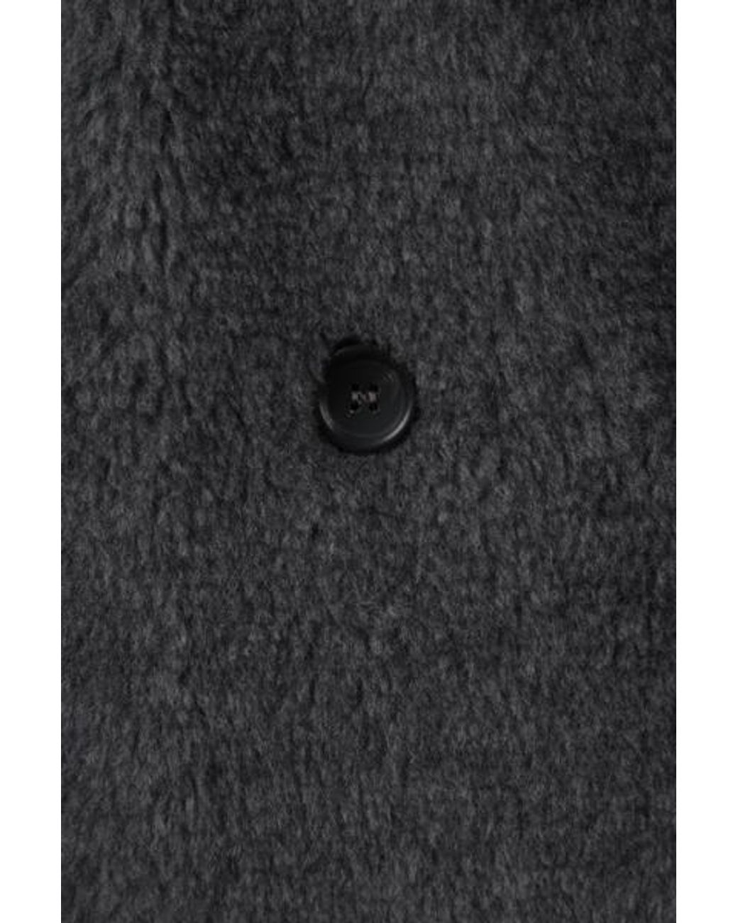 Max Mara Gray Teddy1 Oversized Coat