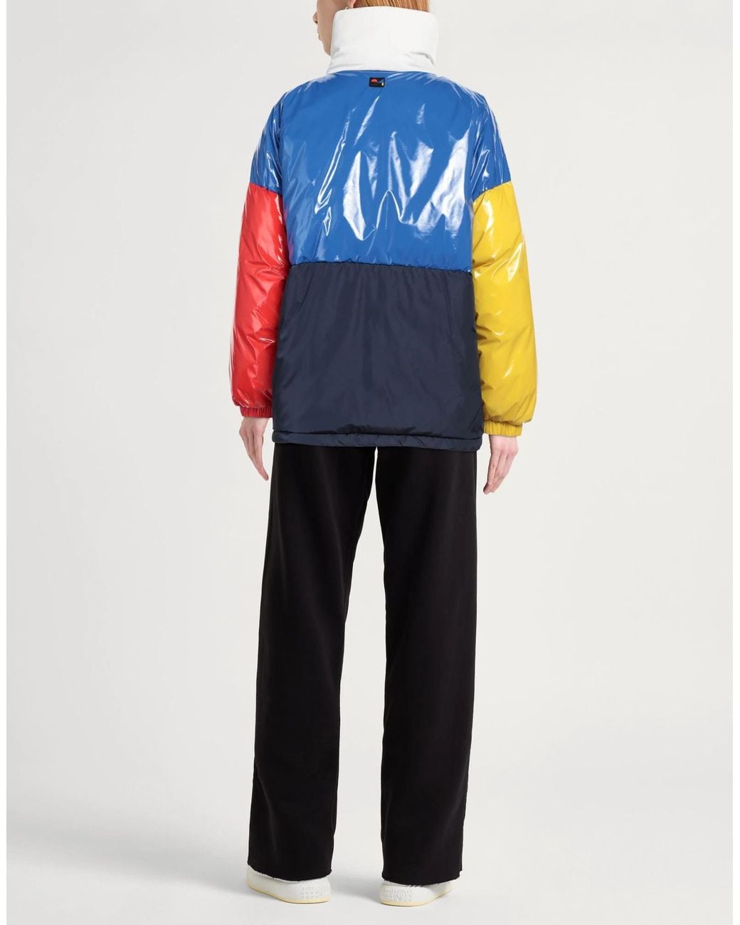 Weekend by Maxmara Blue Multicolored Down Jacket