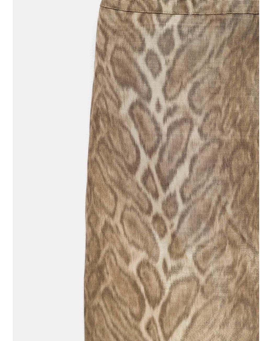 Céline Natural Pencil Skirt