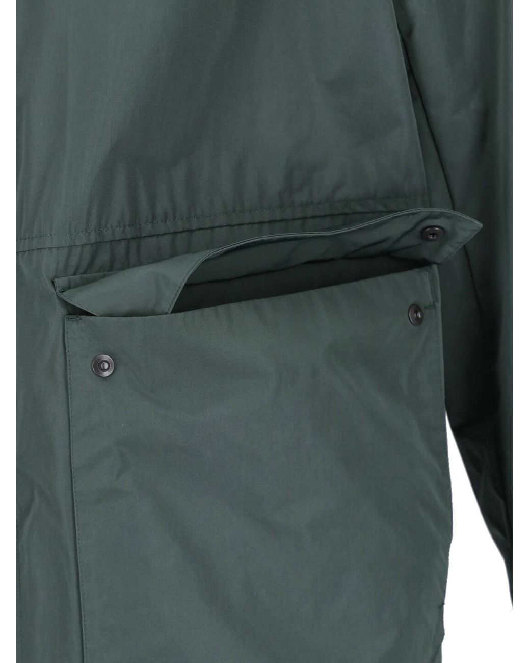 The Row Green Long-Sleeved Casual Jacket for men