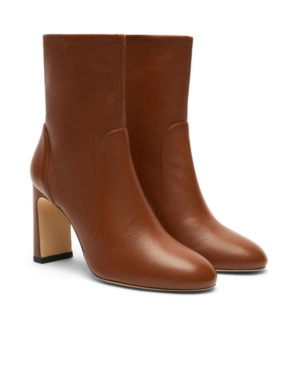 Stuart Weitzman Brown Babette Bootie 85
