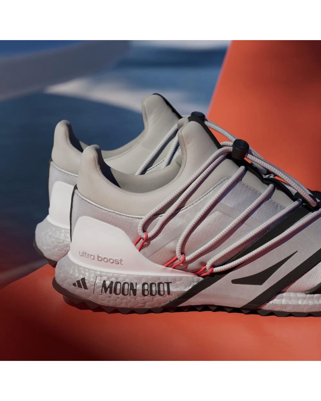 Adidas Gray X Moon Boot Ultraboost 1.0 Sneakers