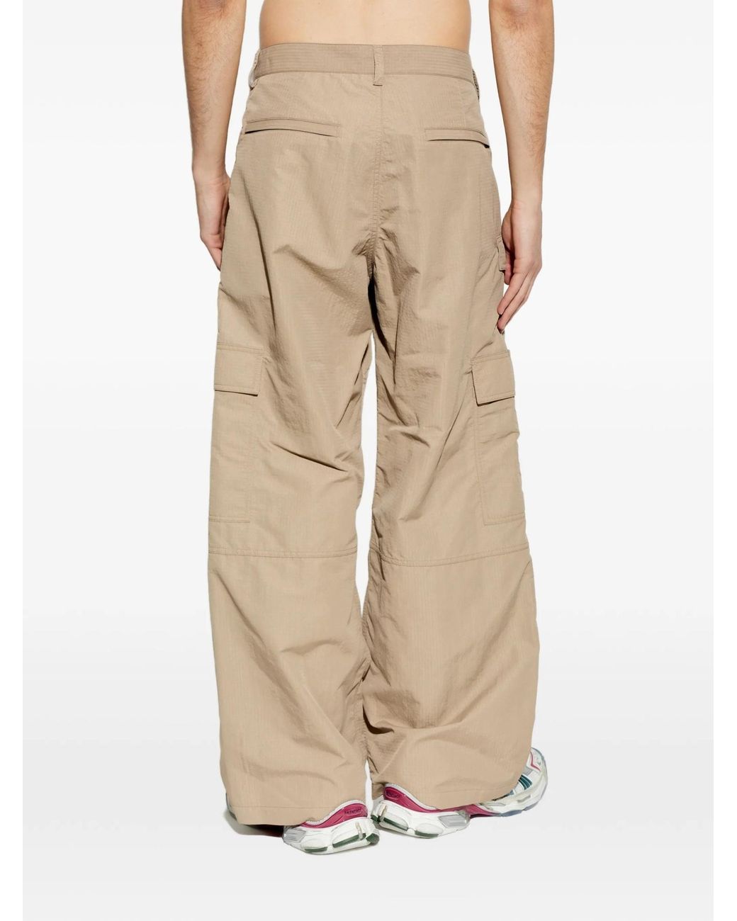 Balenciaga Natural Relaxed Cargo Pants for men