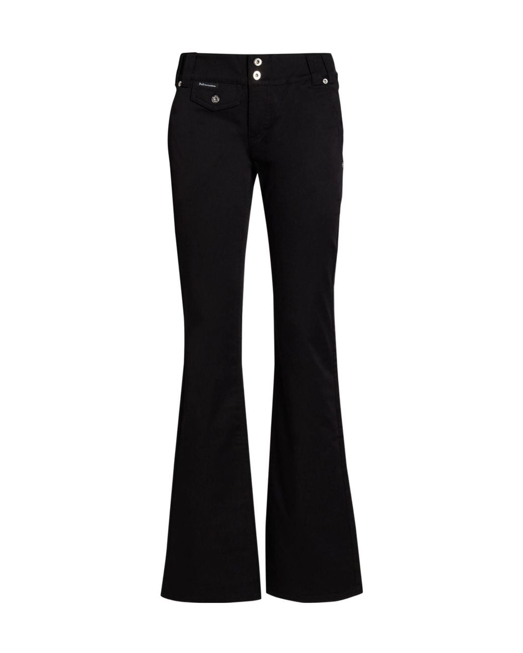 Dolce & Gabbana Black Casual Trousers