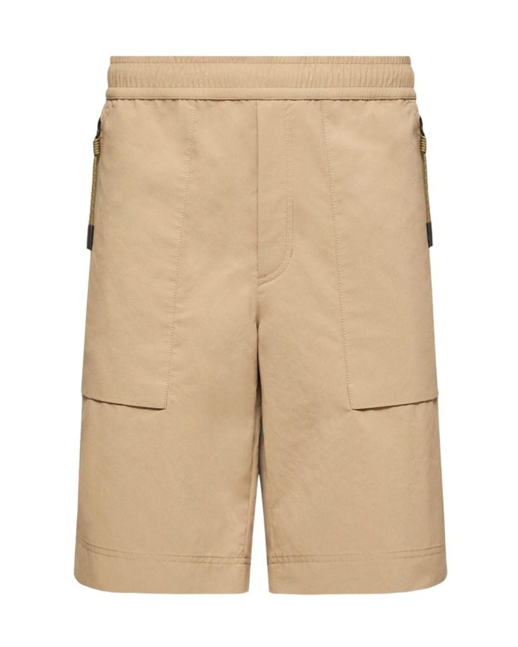 Moncler Natural Grenoble Technical Cargo Shorts for men