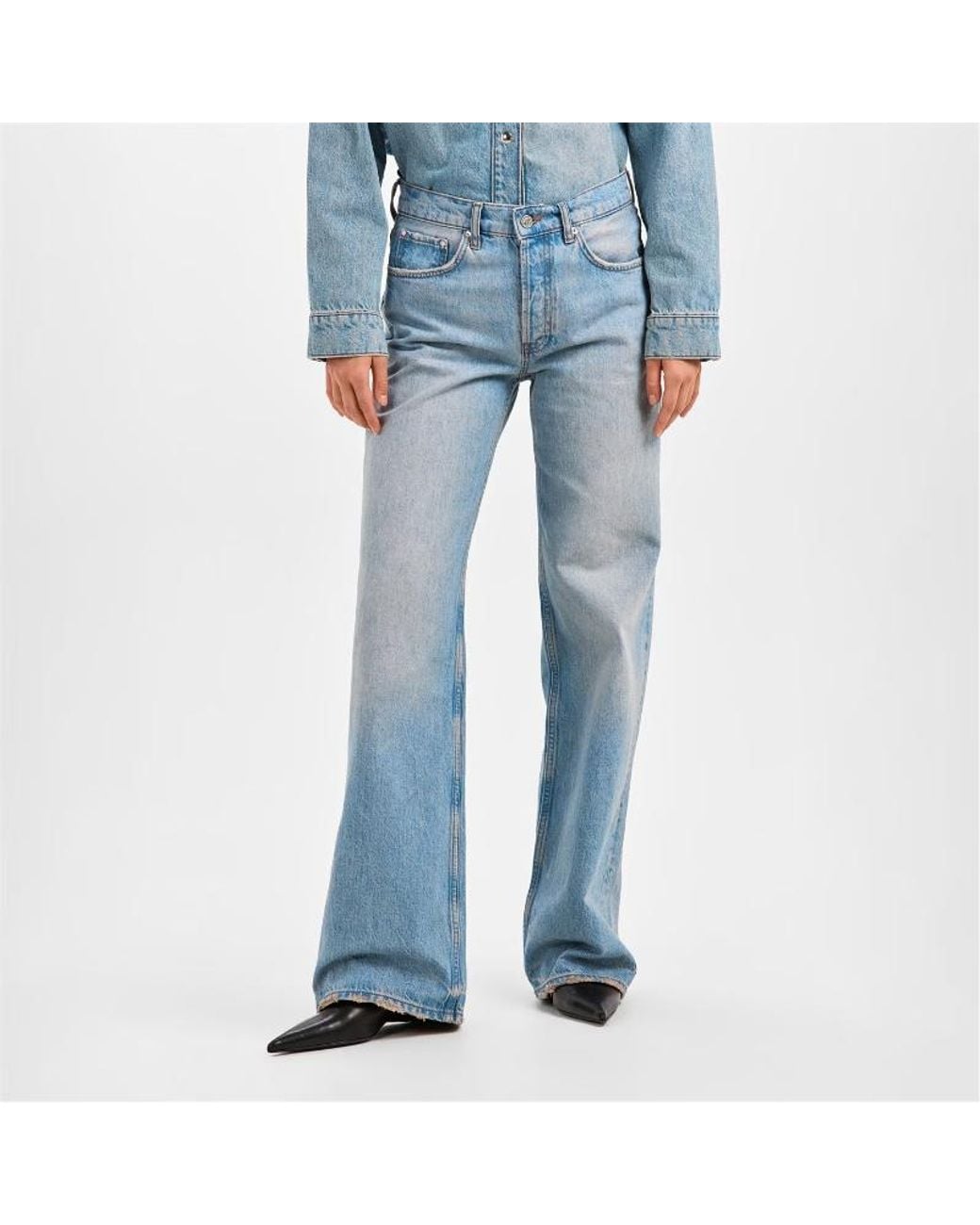 Anine Bing Blue Hugh Jeans