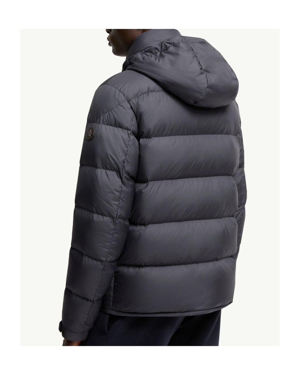 Moncler Blue Tygid Hooded Down Jacket for men