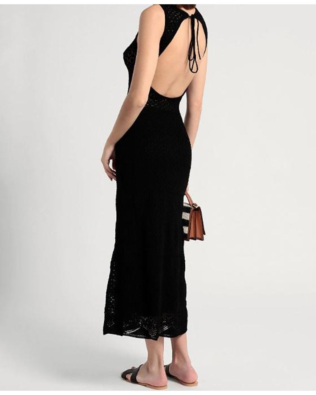 MAX&Co. Black Long Dresses